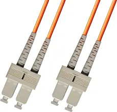 M/M FIBER PATCH CORD 15 MTR